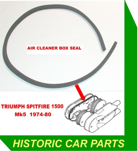 Air filter box - box, seal