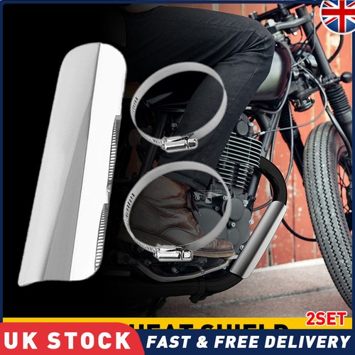 2set exhaust muffler pipe heat - exhaust,