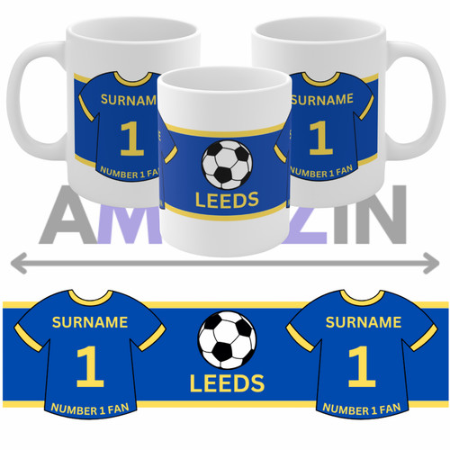 Personalised leeds football - leeds,