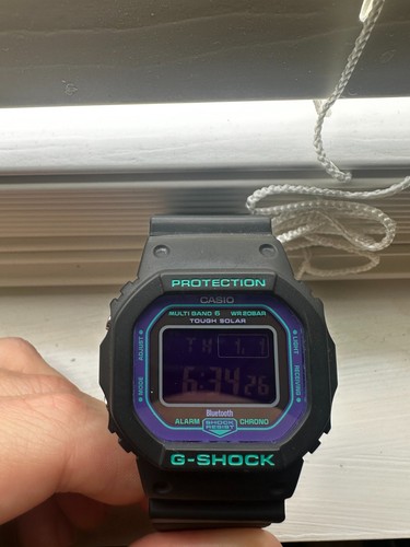 Casio shock b5600bl - casio, gw-b5600bl-1