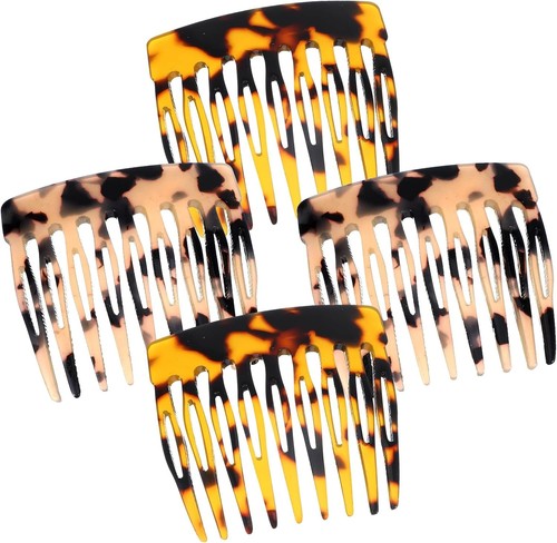 4pcs french side combs - french,