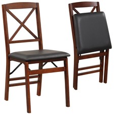 Dining Chairs Set of 2 Black &