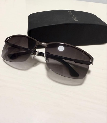 Police sunglasses with - police, case