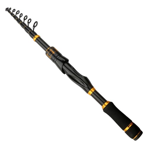 Telescopic fishing rod camping - rod,