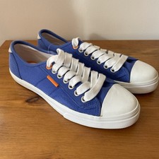 Men’s Superdry Sneakers Size 7 Blue / Orange Never Worn