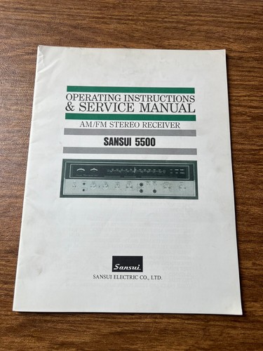 Original sansui 5500 stereo - sansui,