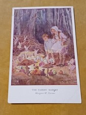 POSTCARD VINTAGE SIGNED M