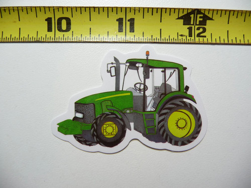 Left cartoon cab - cab, tractor