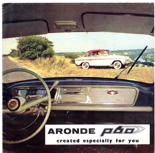 Simca aronde p60 1959 1960 - simca, uk