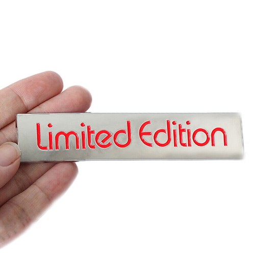 Limited edition logo car - limited,