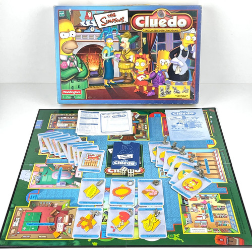 The simpsons cluedo - the, game