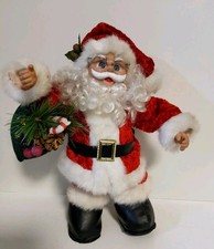Vintage Father Christmas Musical & Dancing Santa Decoration