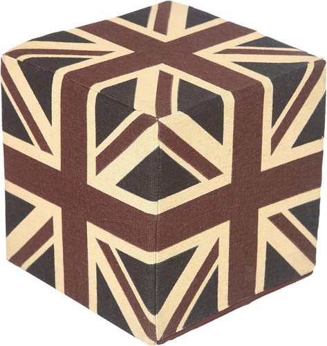 Cotton union jack design cube - jack,
