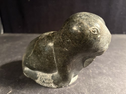 Vintage hand carved - hand-carved, argillite