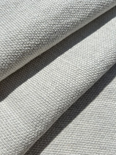 Off white textured heavy