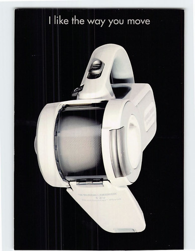 Postcard black decker - black, &