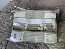 2 Seater Sofa Slip Covers Reversible Quilted Throws Pet Protector Couch Cover