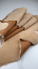 Beige Merino Sheepskin Hide |