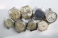 Vintage Mechanical Watch Heads Limit Roamer SPARES/REPAIRS x 8