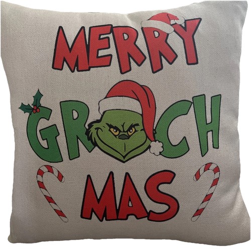The grinch pillow cover case - pillow,