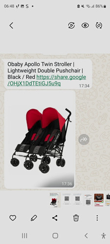 Obaby apollo twin double - apollo,