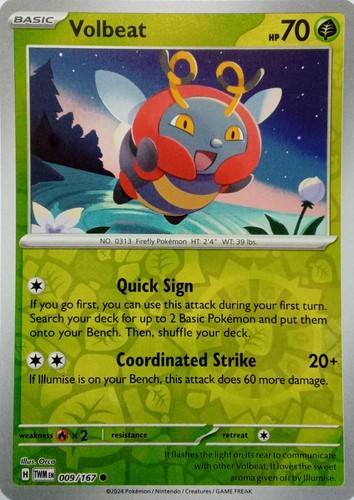 009 167 volbeat reverse - 009/167, holo