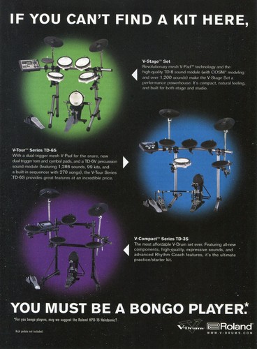 2004 print roland drums - print,