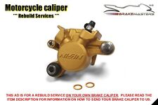 Honda CBF1000 FA C rear brake caliper rebuild seal SERVICE 2016 ABS