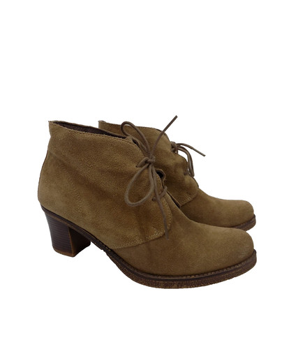 Brown suede boots - suede, uk