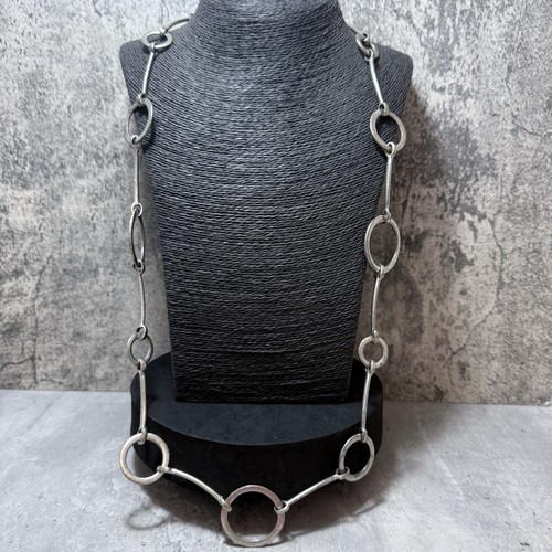 Retro linked rings chain - retro,