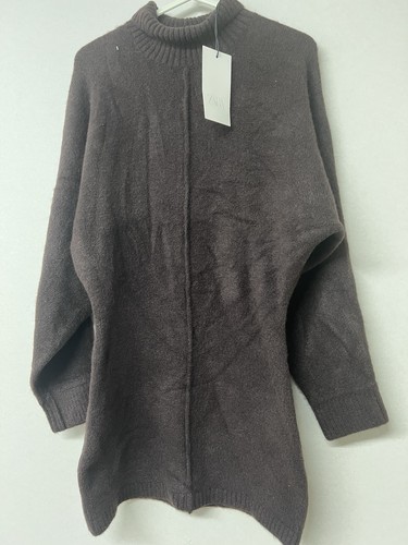 Zara knitted turtleneck dress - zara,
