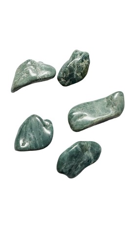 Blue jade tumbled - tumbled, stone