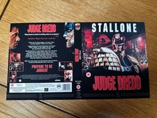 Judge Dredd Custom Sleeve 4K UHD Blu Ray Size 