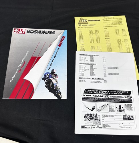 1988 yoshimuria catalog - catalog, &