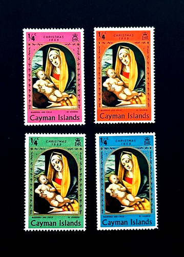 Cayman islands stamp lot - islands,
