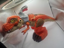 Jurassic World Imaginext Mega Mouth T.Rex Dinosaur Toy Orange Kids