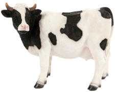 Standing cow ornament resin - standing,