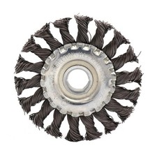 Twist Knot Wire Brush Rotary