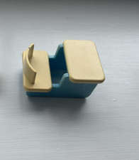 Sylvanian Primrose Nursery sitting baby blue yellow school desk