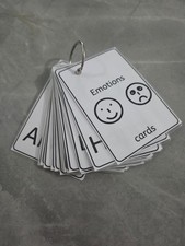 makaton emotions symbol flash