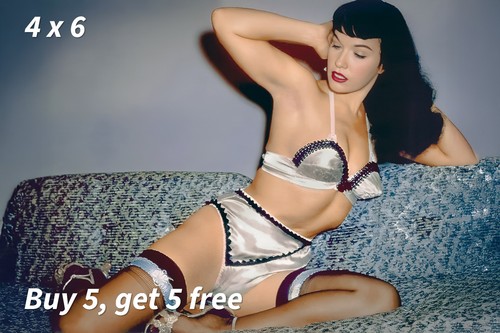 4x6 bettie page - page,