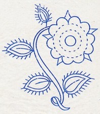 Vintage Embroidery Transfer