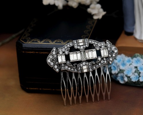 Antique silver art deco - silver,