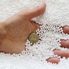 Polystyrene bean bag - polystyrene, up