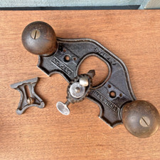 Stanley 71-1/2 hand router USA 1942-45 japanned body With Fence Vintage Tools