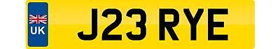 Jerry number plate j23 - jerry, e