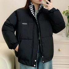 Womens Outerwear Ladies Winter Cotton Chunky Puffer Bubble Parka Coats Jackets