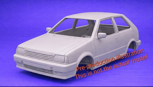 Nissan micra k10 - 1/64, resin