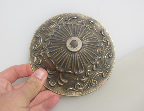 Vintage brass ceiling - brass, light
