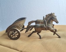 Chariot Vintage Brass Ornament